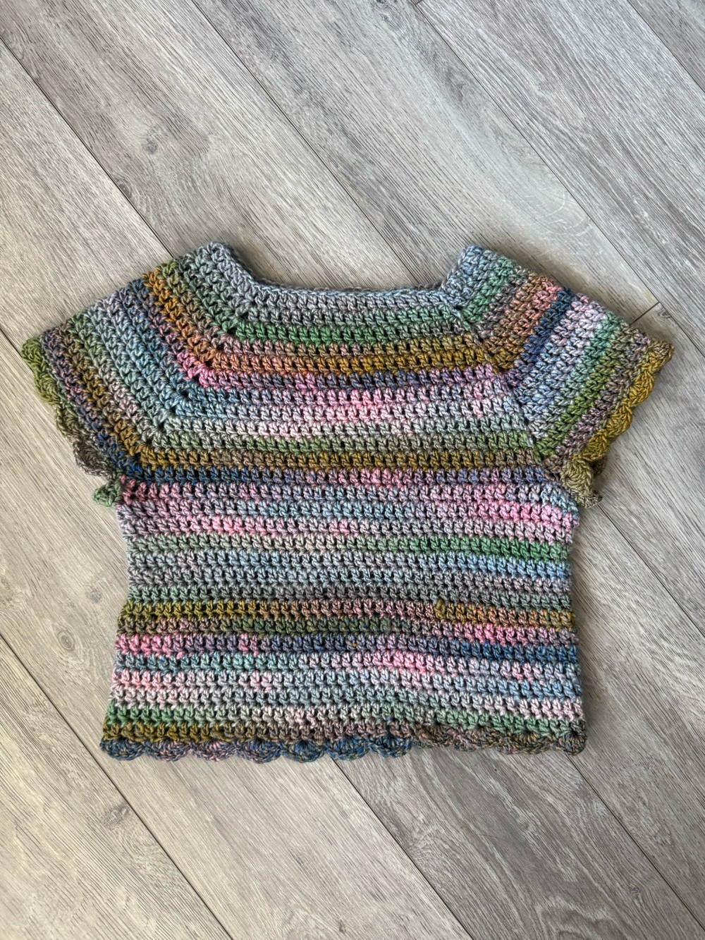 Crochet crop top